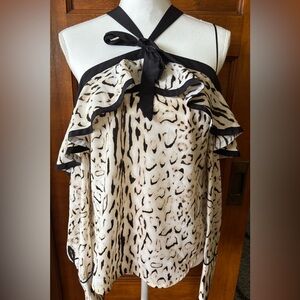 Guess Grayson Ruffle Top